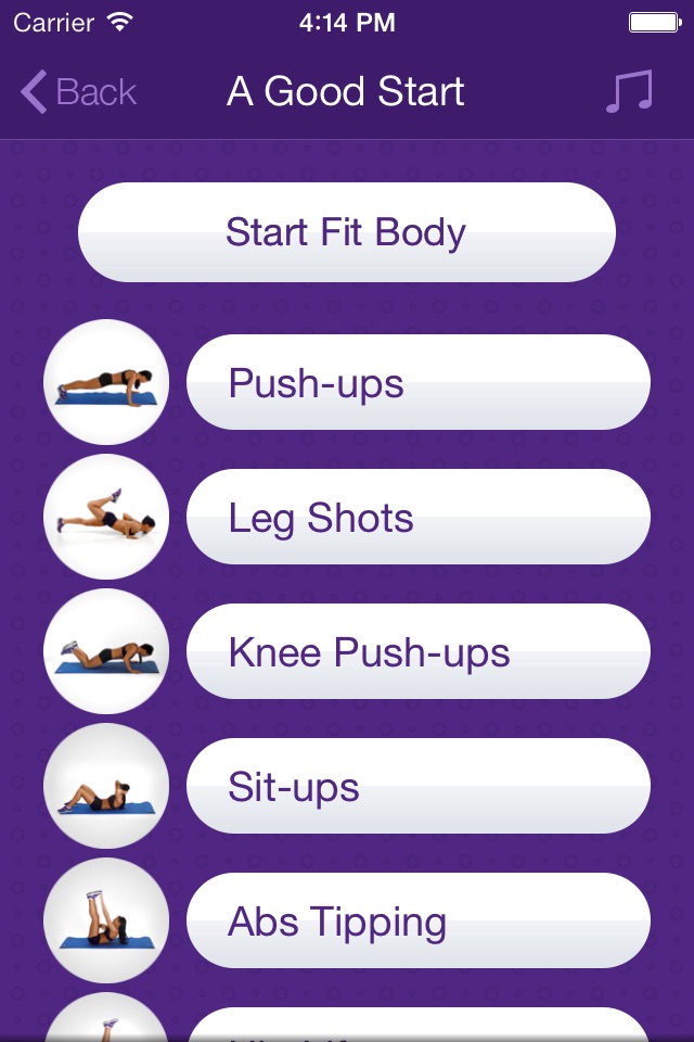 Fit Body – Personal Fitness Trainer App – Daily Workout Video Training Program for Fitness Shape and Calorie Burn screenshot 2