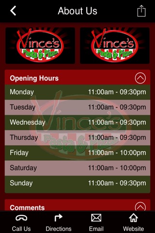 Vince's Pasta Online Ordering screenshot 3
