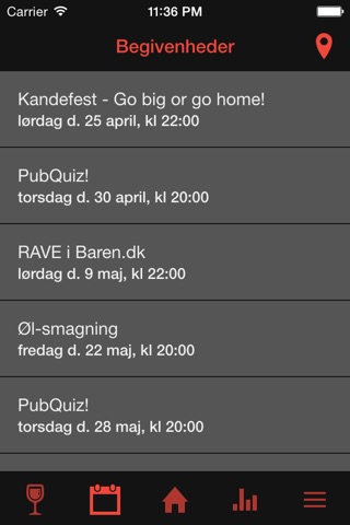 Baren.dk screenshot 2