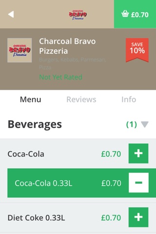 Charcoal Bravo Pizzeria screenshot 4