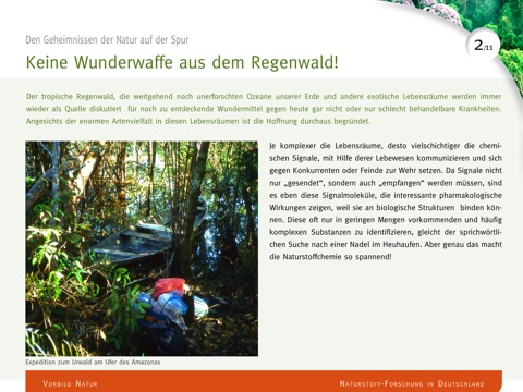 Naturstoff Forschung screenshot 3