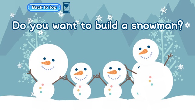 Let's make a snowman!