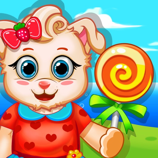 Little Puppy's Dream Town - Kids Play Mini Games Icon