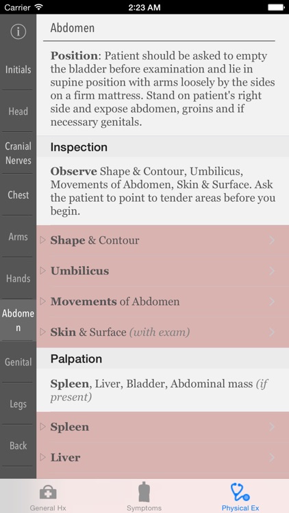 Clinical Skills - History, Symptoms & Physical Examination screenshot-3