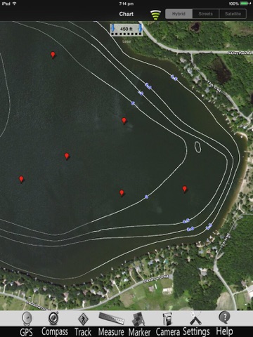 Lake Andrew Nautical Chart Pro screenshot 3