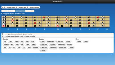 Bass Chords and Scales screenshot1