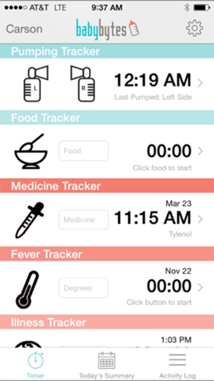 babybytes Tracker screenshot-4