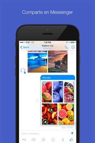 Pic Stitch for Messenger screenshot 2