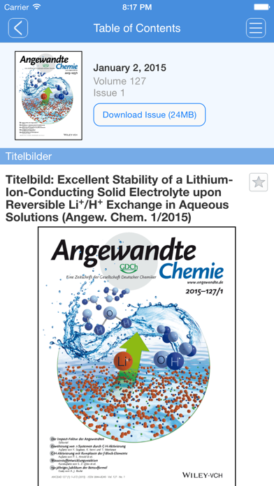 How to cancel & delete Angewandte Chemie from iphone & ipad 3