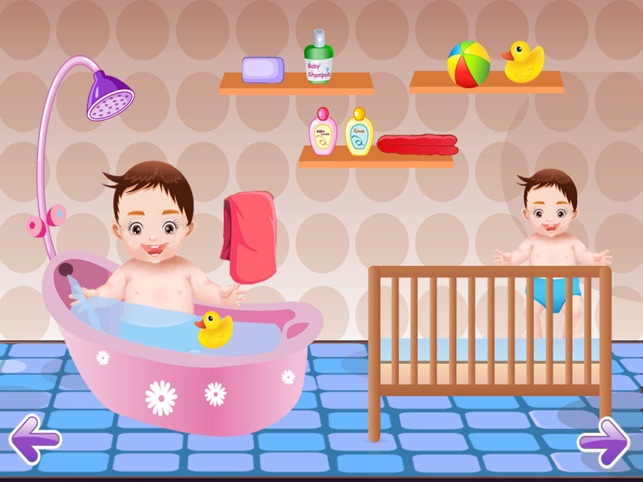 Newborn Twins Baby & Mommy Care - Play free kids game