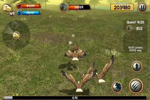 Wild Eagle Sim 3D screenshot 4