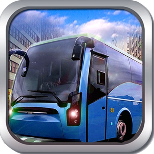 Runway City Bus Driving Icon