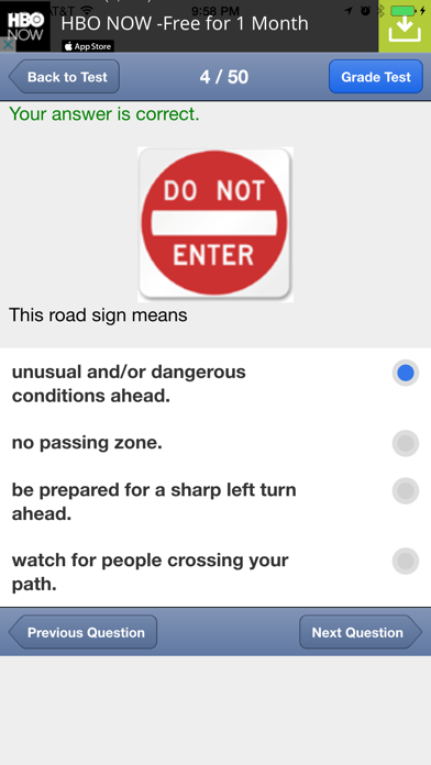 How to cancel & delete Wyoming Basic Driving Test from iphone & ipad 4