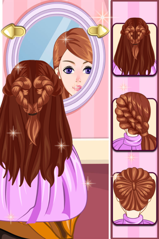 Cute Braided Hair Style screenshot 3