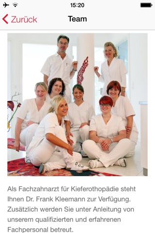 Kieferorthopädie Lauingen screenshot 3