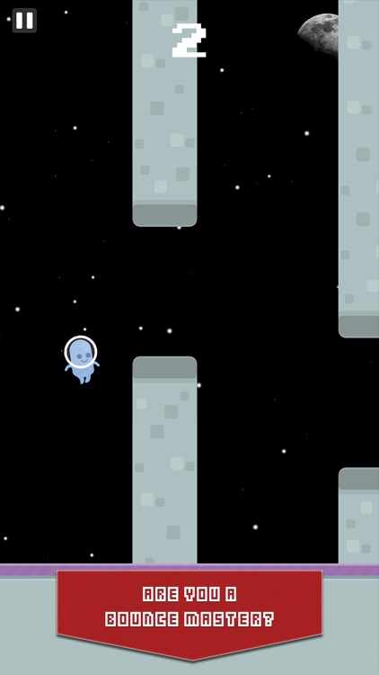 Bouncy Bean - Flappy Space Flyer