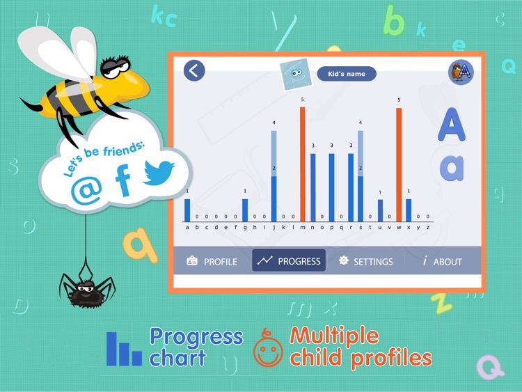 ABCs alphabet tracing based on Montessori approach for toddler HD screenshot-3
