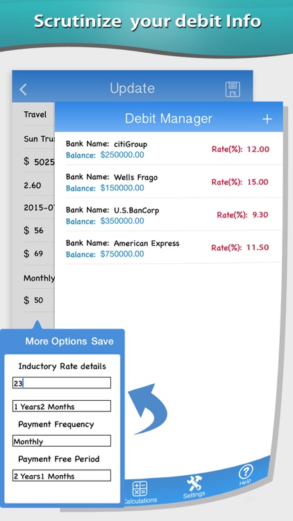 Debt Minder on Go