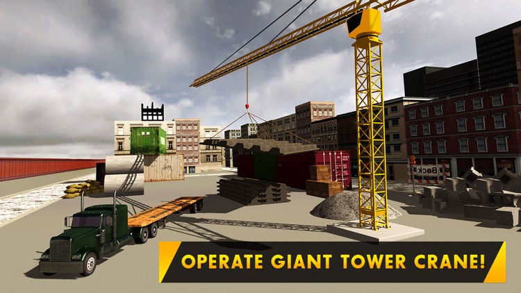 Bridge Builder Crane Operator – 3D city construction truck simulation game