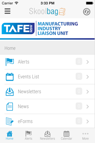TAFE NSW Manufacturing Industry Liaison Unit, screenshot 2