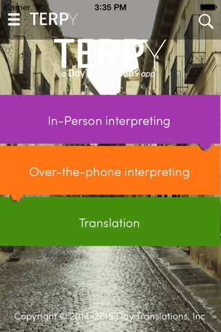 Terpy -  Certified Translation and Interpreting screenshot 2