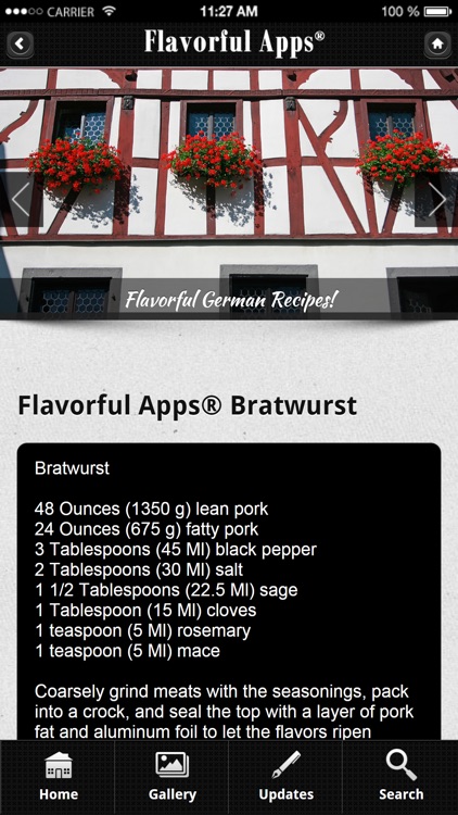 German Recipes from Flavorful Apps®
