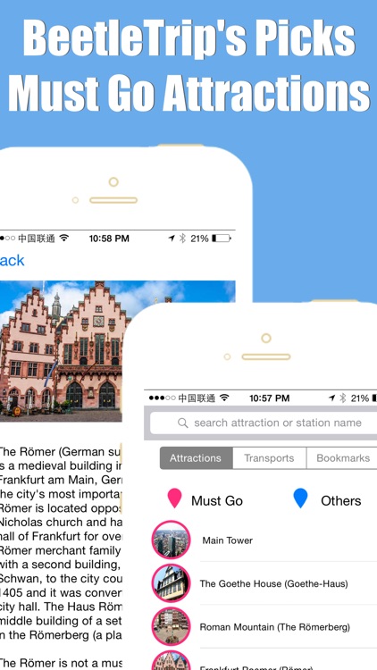 Frankfurt Map offline,BeetleTrip Frankfurt U-bahn S-bahn subway metro street pass travel guide trip route planner advisor