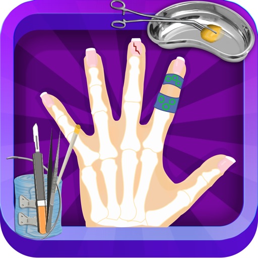 Finger Surgery - Crazy hand surgeon and doctor game Icon