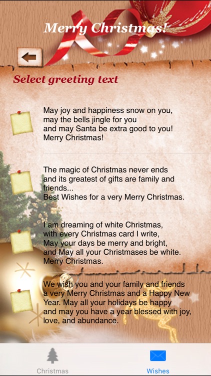 Christmas Greetings for iPhone
