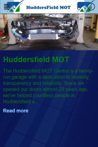 Huddersfield MOT screenshot 2