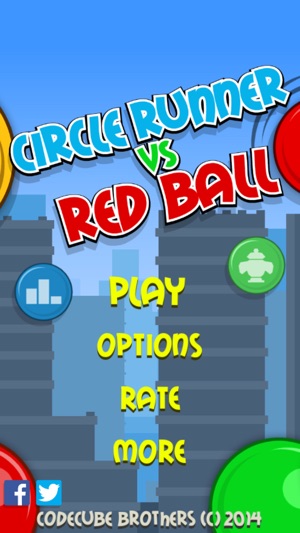 Circle Runner vs Red Ball FREE(圖5)-速報App