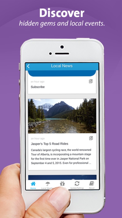 Jasper App – Alberta – Local Business & Travel Guide