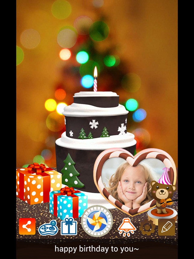 誕生日ケーキ バースデーケーキ 誕生日のキャンドル をapp Storeで