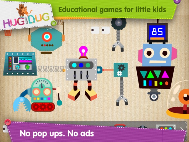 HugDug Robots - Little kids and toddlers build amazing robot(圖5)-速報App