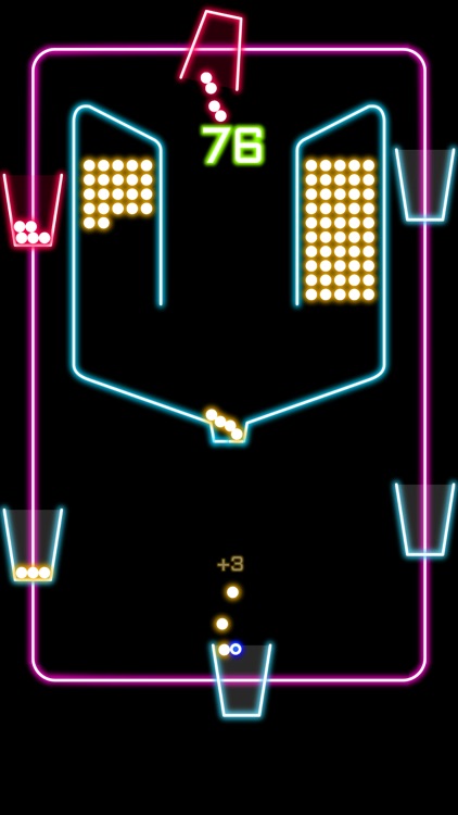 Rock Balls pour down into glowing cups with rock rhythm screenshot-4