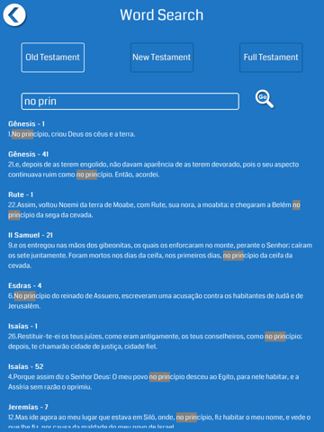 Portuguse Bible for iPad screenshot 4