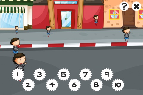A counting game for children with police: learn to count numbers 1-10 screenshot 4