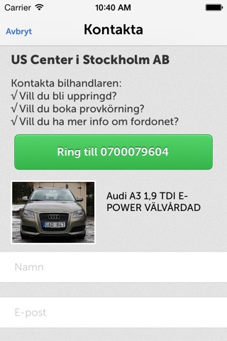 US Center i Stockholm AB screenshot 3
