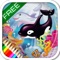 Ocean - The encyclopedia of the sea animals for kids and parents. Children's book and coloring games. Free version.