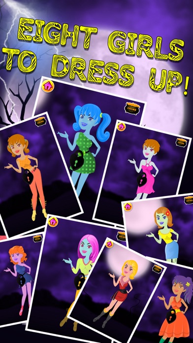 Woods Witch Dress-Up Salon - Monster Fashion Dressing Make-Over (Free Maker Game for Girls)のおすすめ画像2