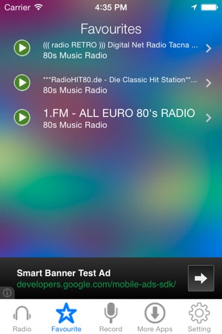 80s Music Radio Recorder screenshot 3