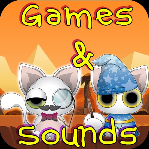 Cute Kitten Adventure Games for Little Girls - Puzzles, Sounds & Memory Match Icon