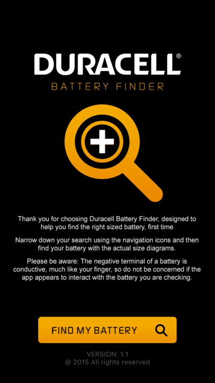 Duracell Battery-Finder