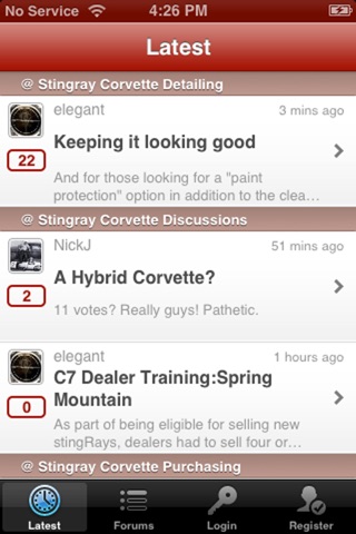 Stingray Forum App screenshot 2