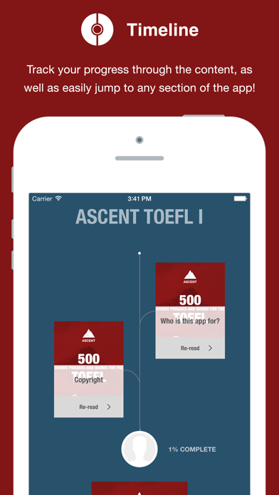 How to cancel & delete Ascent TOEFL I from iphone & ipad 1