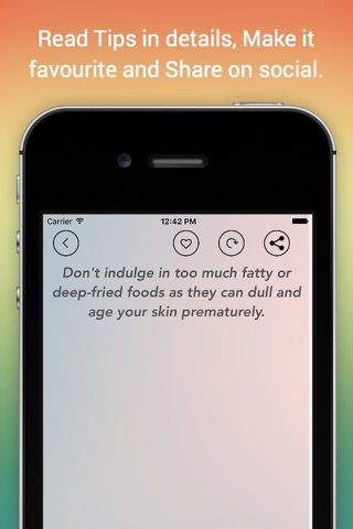 Health Tips - For weight loss and  healthy food ! screenshot 2