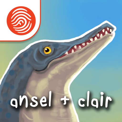 Ansel & Clair: Triassic Dinosaurs - A Fingerprint Network App icon