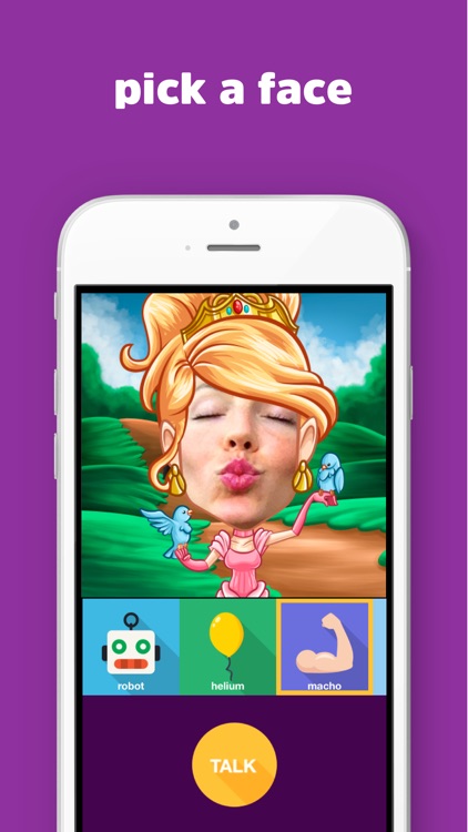 FlipLip Voice Changer for Messenger with Helium, Robot, Echo and Face effects