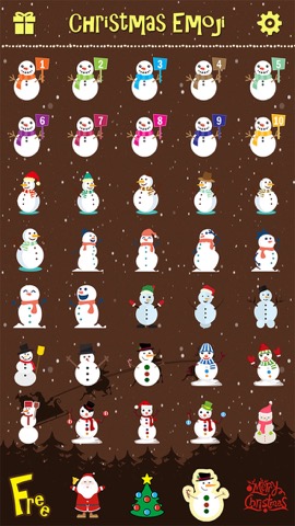 Merry Christmas Emoji - Holiday Emoticon Stickers & Emojis Icons for Message Greetingのおすすめ画像4