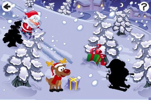Christmas Puzzle For Small Kids: Tricky Game With Santa-Claus and Snow-Man screenshot 4